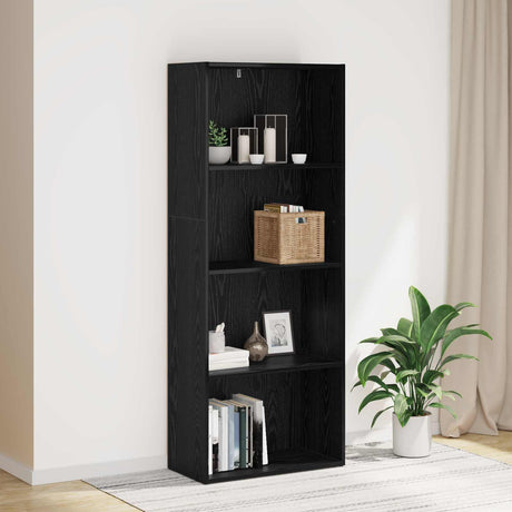 Vidaxl vrijstaande boekenkast 60 x 30 x 151,5 cm bewerkt hout