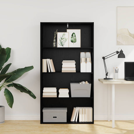 Vidaxl vrijstaande boekenkast 80 x 30 x 152 cm bewerkt hout