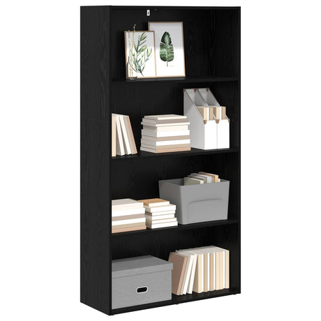 Vidaxl vrijstaande boekenkast 80 x 30 x 152 cm bewerkt hout