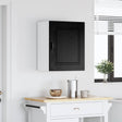 Vidaxl vaatwasserpaneel kalmar zwart eiken 50 x 31 x 60 cm