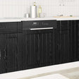 Vidaxl vaatwasserpaneel lucca zwart eiken 60 x 1,5 x 57 cm