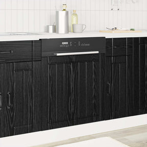 Vidaxl vaatwasserpaneel lucca zwart eiken 60 x 1,5 x 57 cm