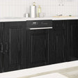 Vidaxl vaatwasserpaneel porto zwart eiken 45 x 1,5 x 57 cm