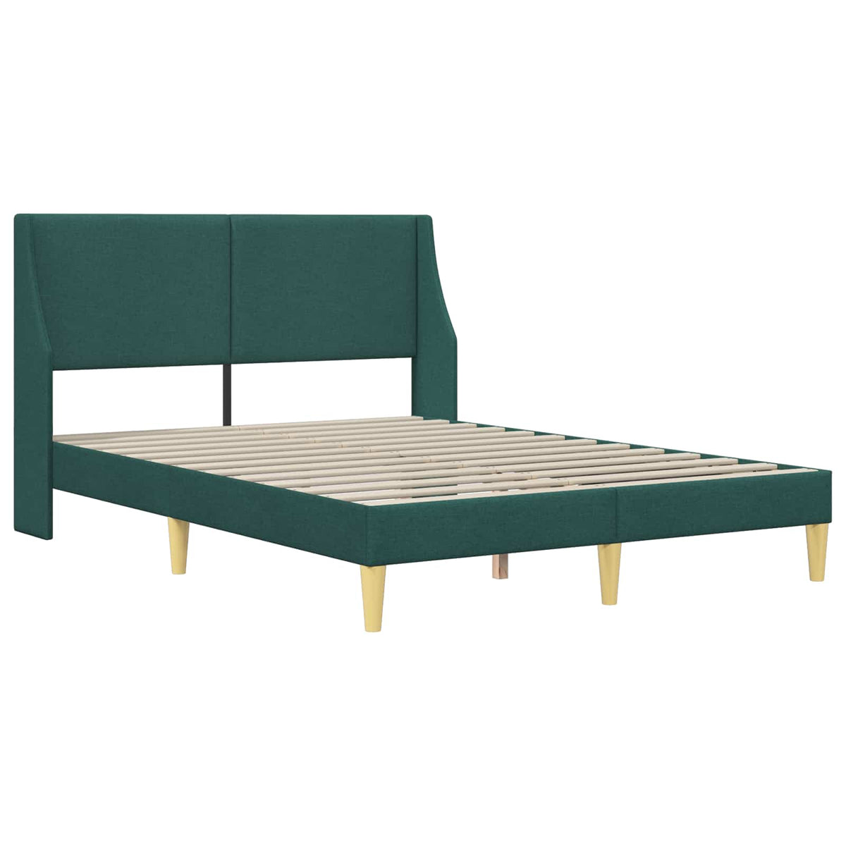 Vidaxl bedframe effen met hoofdeinde aansluitplaat