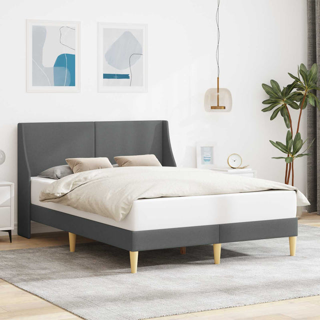 Vidaxl bedframe effen met hoofdeinde aansluitplaat