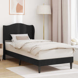 Vidaxl bedframe met hoofdeinde zwart 90 x 200 cm fluweel