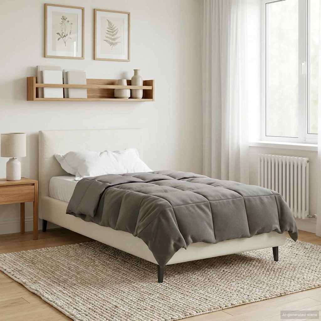 Vidaxl winter dekbed 155 x 200 cm winter microfiber (100% polyester)