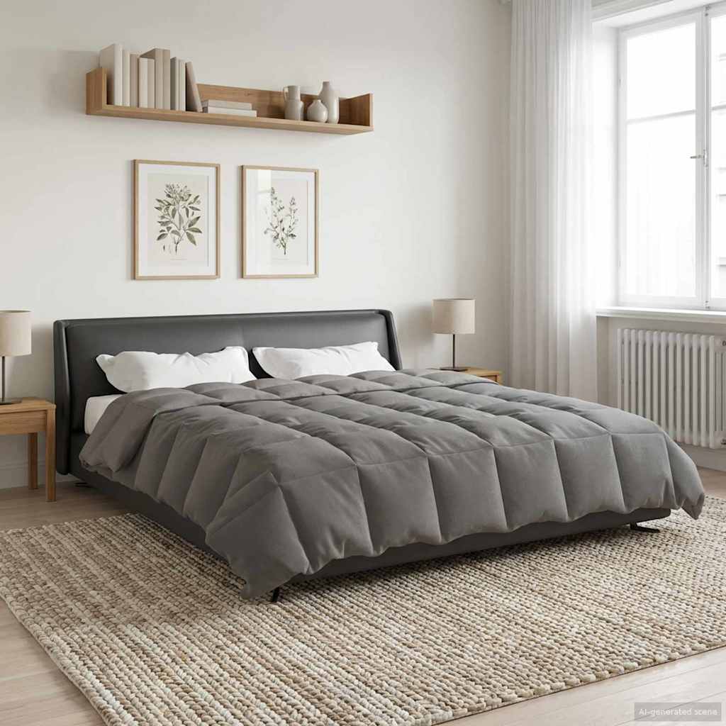 Vidaxl winter dekbed 220 x 260 cm winter microfiber (100% polyester)