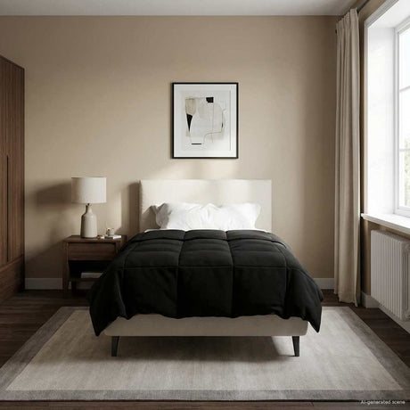 Vidaxl winter dekbed 155 x 220 cm winter microfiber (100% polyester)