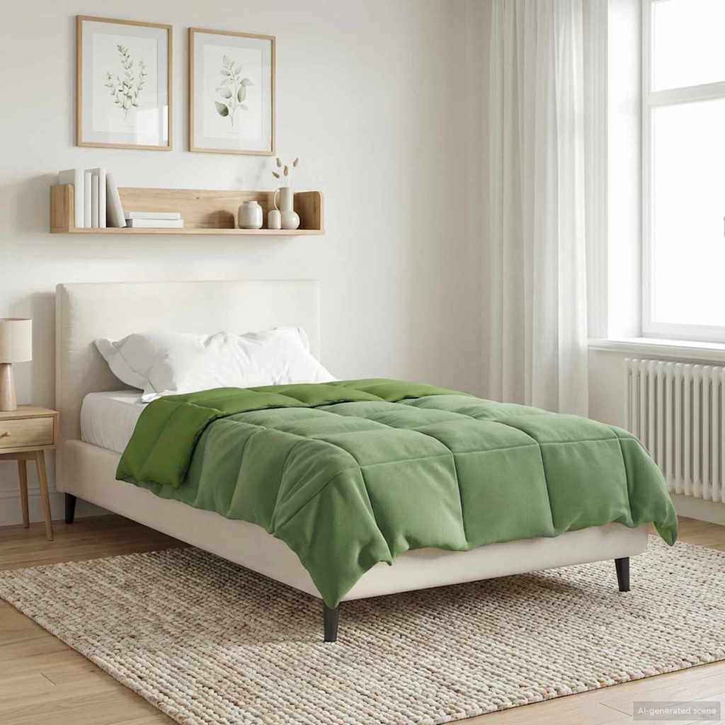 Vidaxl winter dekbed 135 x 200 cm winter microfiber (100% polyester)