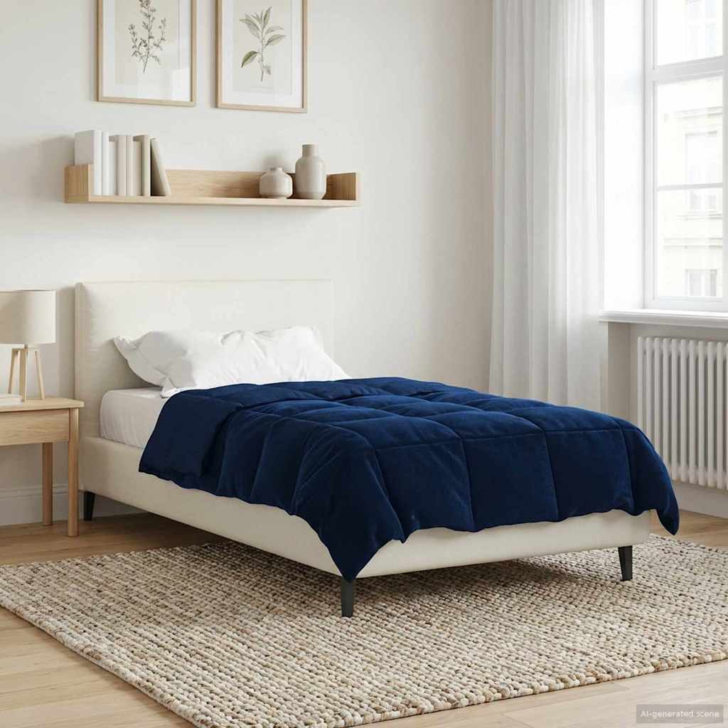 Vidaxl winter dekbed 135 x 200 cm winter microfiber (100% polyester)
