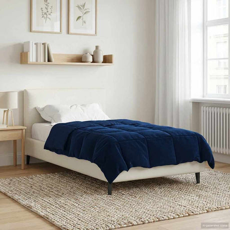 Vidaxl winter dekbed 135 x 200 cm winter microfiber (100% polyester)
