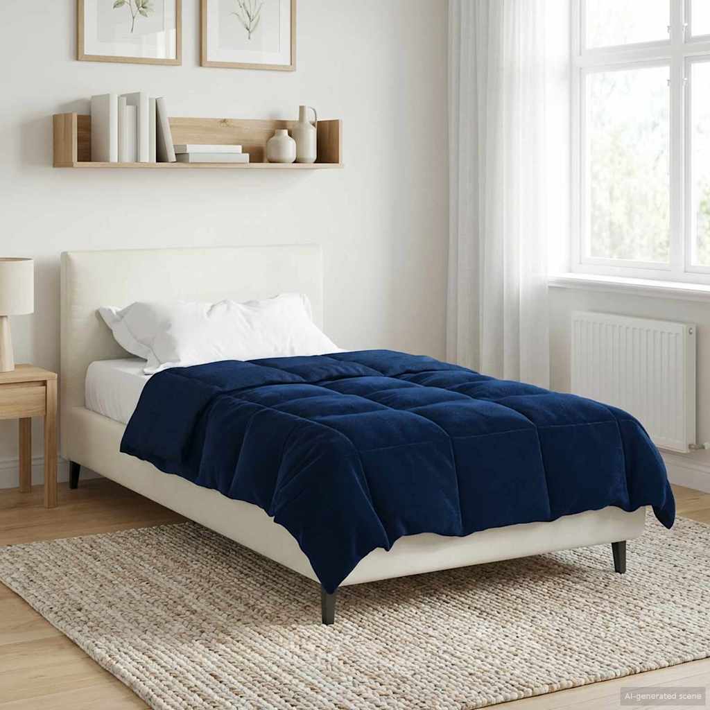 Vidaxl winter dekbed 155 x 200 cm winter microfiber (100% polyester)