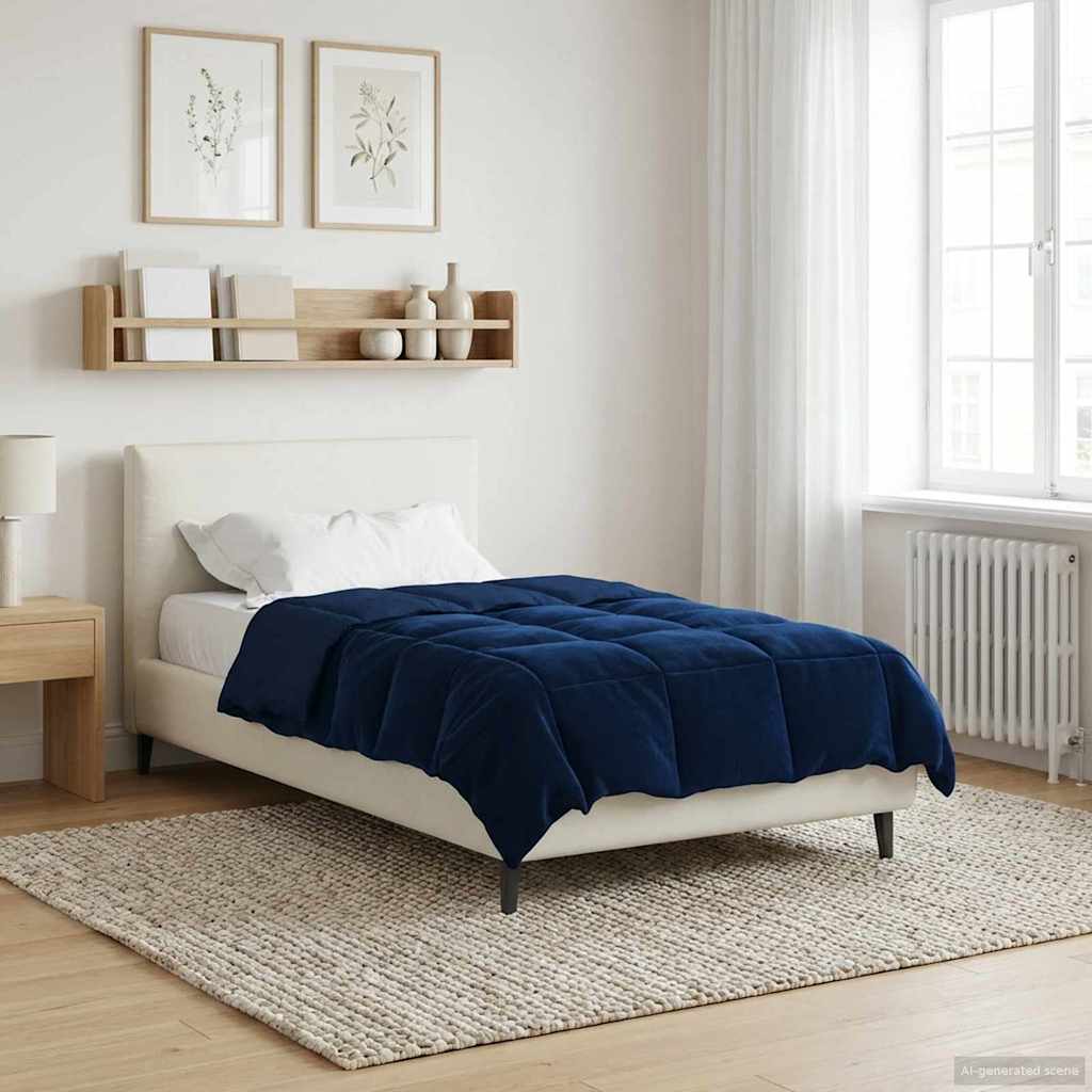 Vidaxl winter dekbed 135 x 220 cm winter microfiber (100% polyester)