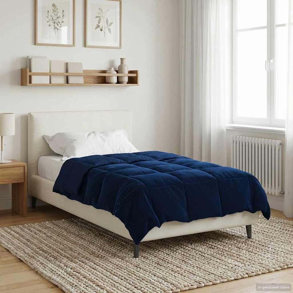Vidaxl winter dekbed 140 x 220 cm winter microfiber (100% polyester)