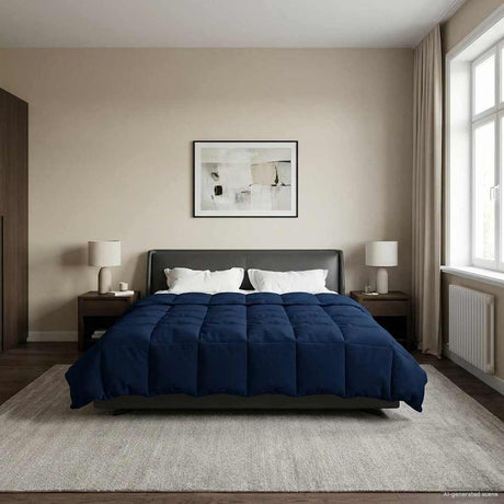 Vidaxl winter dekbed 220 x 260 cm winter microfiber (100% polyester)