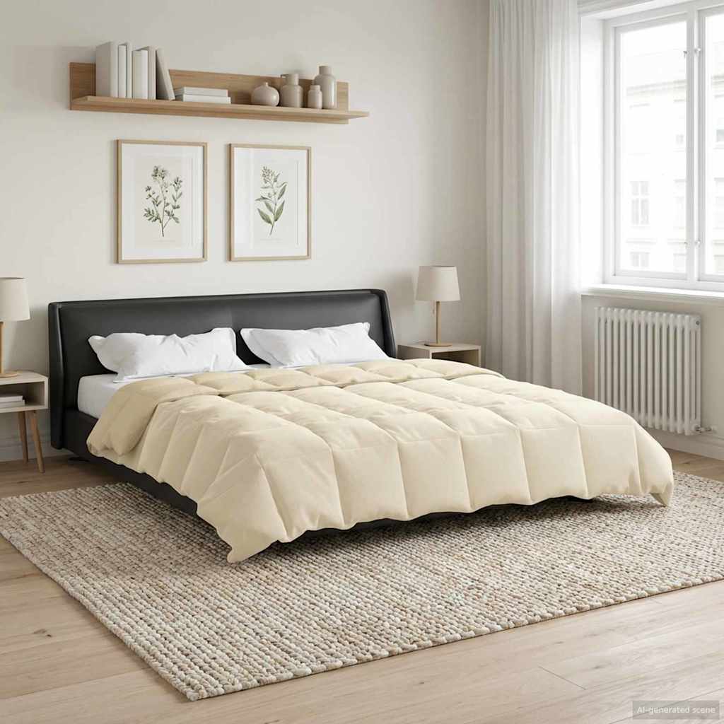 Vidaxl winter dekbed 200 x 240 cm winter microfiber (100% polyester)