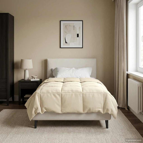 Vidaxl winter dekbed 140 x 220 cm winter microfiber (100% polyester)
