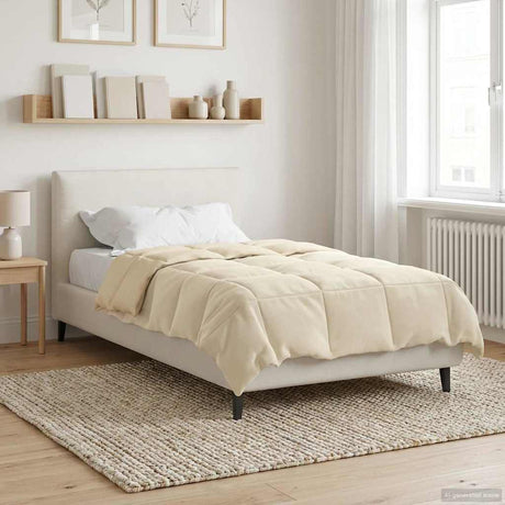 Vidaxl winter dekbed 155 x 220 cm winter microfiber (100% polyester)