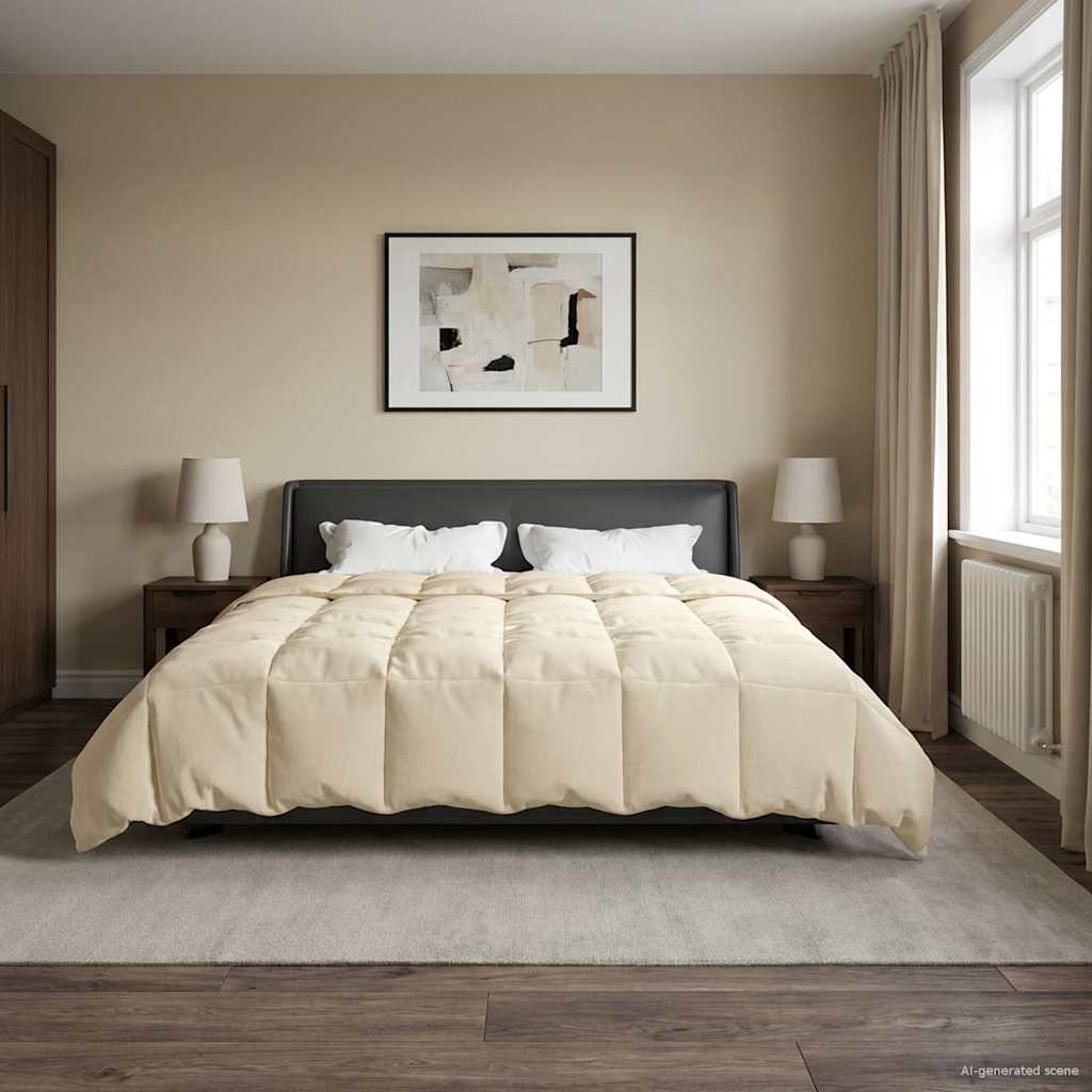 Vidaxl winter dekbed 240 x 260 cm winter microfiber (100% polyester)