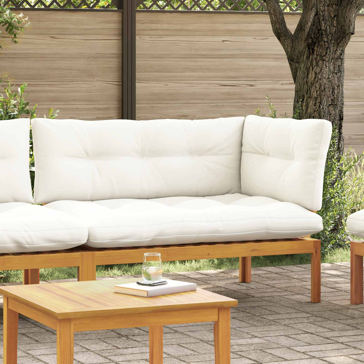 Vidaxl tuin hoekbank acaciahout