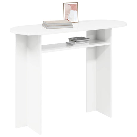 Vidaxl wandtafel wit 100 x 39,5 x 75 cm bewerkt hout