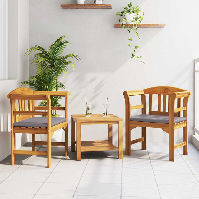 Vidaxl rozenstoel 68,5 x 46 x 82,5 cm massief acaciahout crèmewit