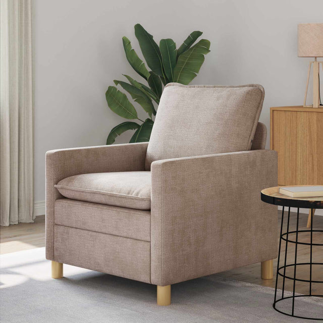 Vidaxl bank beige 76 x 81 x 87,5 cm polyester