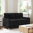 Vidaxl bank zwart 156 x 81 x 87,5 cm polyester