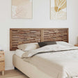 Vidaxl bed hoofdbord naturel massief teakhout