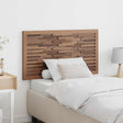 Vidaxl bed hoofdbord naturel massief teakhout