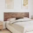 Vidaxl bed hoofdbord naturel massief teakhout
