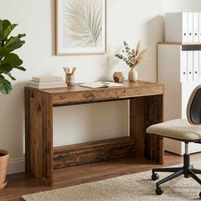 Vidaxl bed bureau oud hout bewerkt hout 100 x 45 x 75 cm