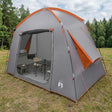 Vidaxl huisje tent 3-persoons grijs en oranje polyester
