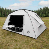 Vidaxl huisje tent 6-persoons wit blackout polyester