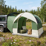 Vidaxl tailgate tent met regenfly waterdicht 4-persoons groen