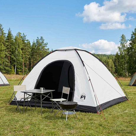 Vidaxl kamperen tent 6-persoons wit blackout