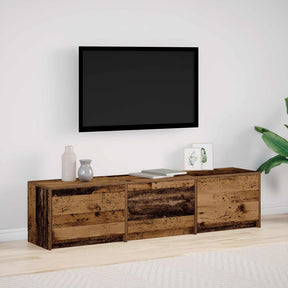 Vidaxl tv-kast oudhout bewerkt hout