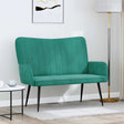 Vidaxl 2-zits sofa turquoise 115 x 61 x 87 cm fluweel