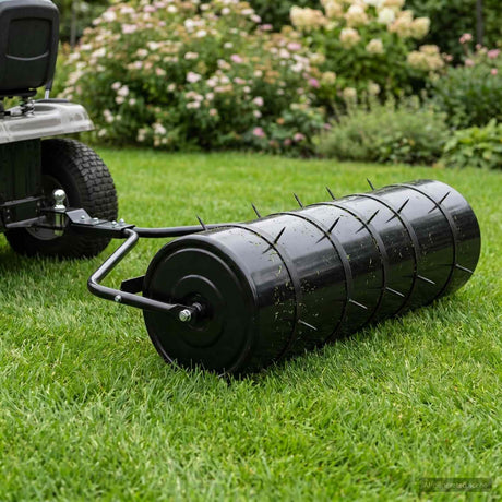 Vidaxl trekbare tuinrol met beluchtingsklemmen ø 30 x 90 cm staal