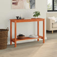 Vidaxl wandtafel wasbruin 110 x 40 x 80 cm massief grenenhout