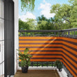Vidaxl balkon scherm rechthoekig 100 x 300 cm oxford stof