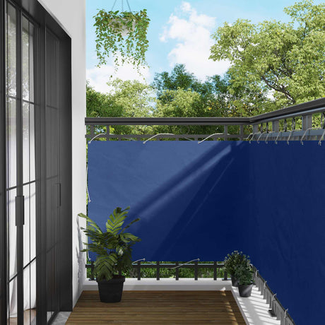 Vidaxl balkon scherm 110 x 600 cm oxford stof rechthoekig blauw