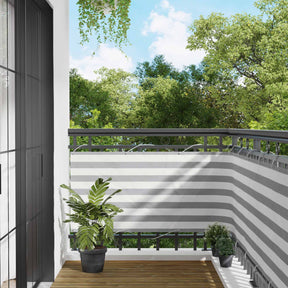 Vidaxl balkon scherm 75 x 800 cm oxford stof rechthoekig