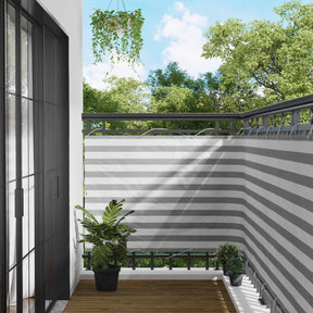 Vidaxl balkon scherm 110 x 300 cm oxford stof rechthoekig