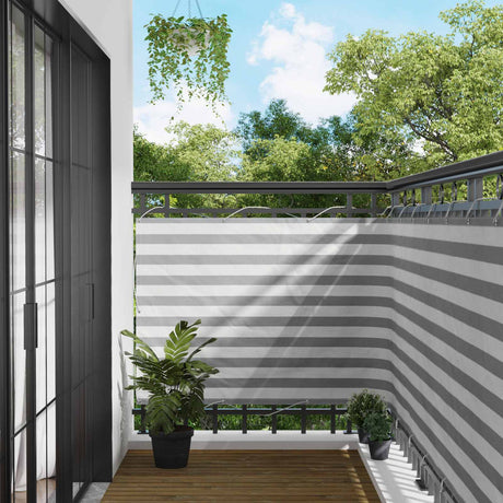 Vidaxl balkon scherm 120 x 400 cm oxford stof rechthoekig