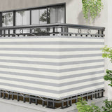 Vidaxl balkon scherm 120 x 600 cm oxford stof rechthoekig