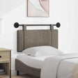 Vidaxl hangend hoofdbord grijs antiek pu