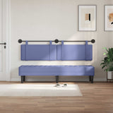 Vidaxl hangend hoofdbord jeans blauw stof