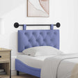 Vidaxl hangend hoofdbord jeans blauw stof